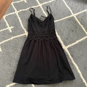Topshop NWT Black Lace Dress